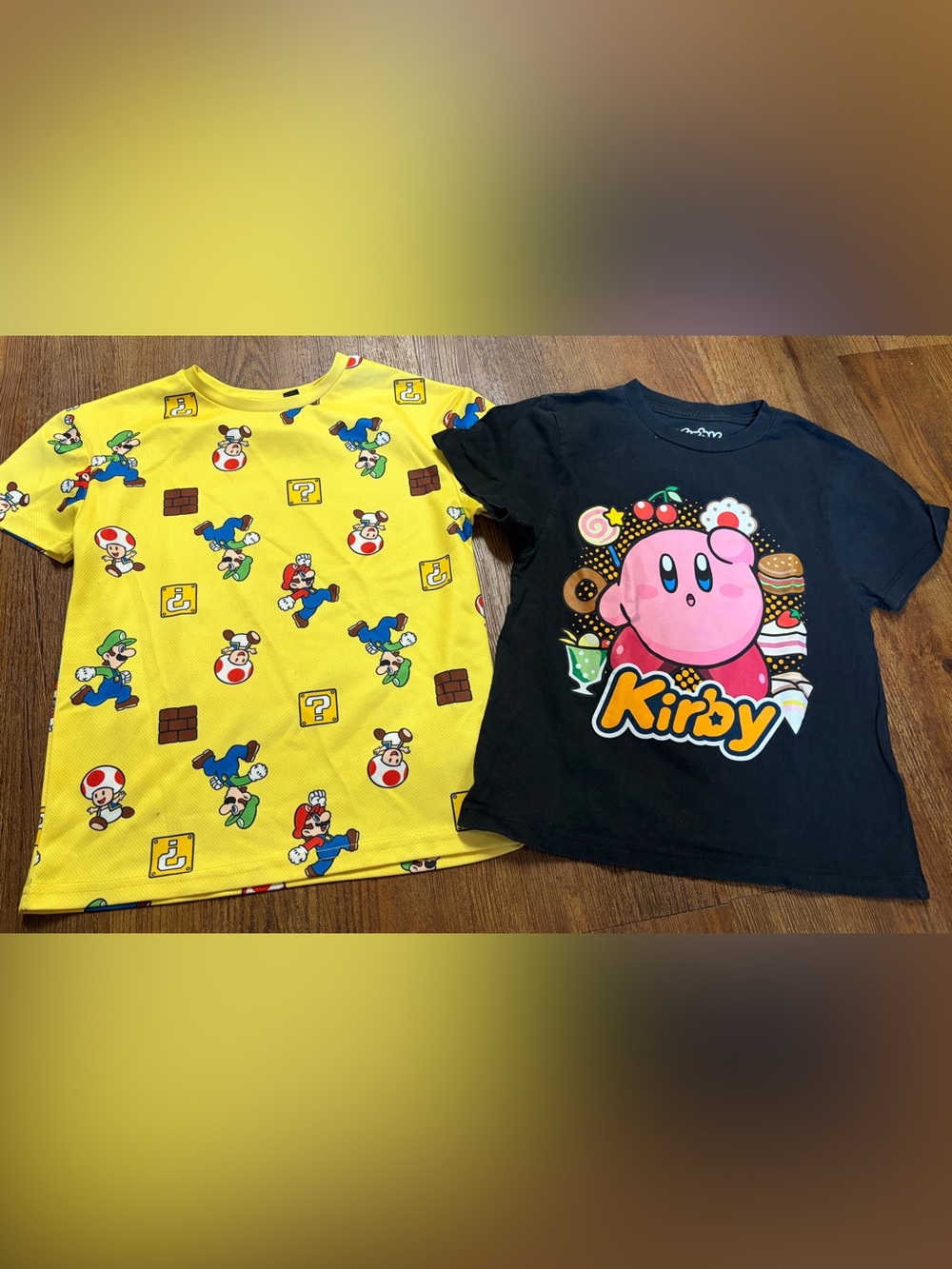 Two Nintendo Shirts